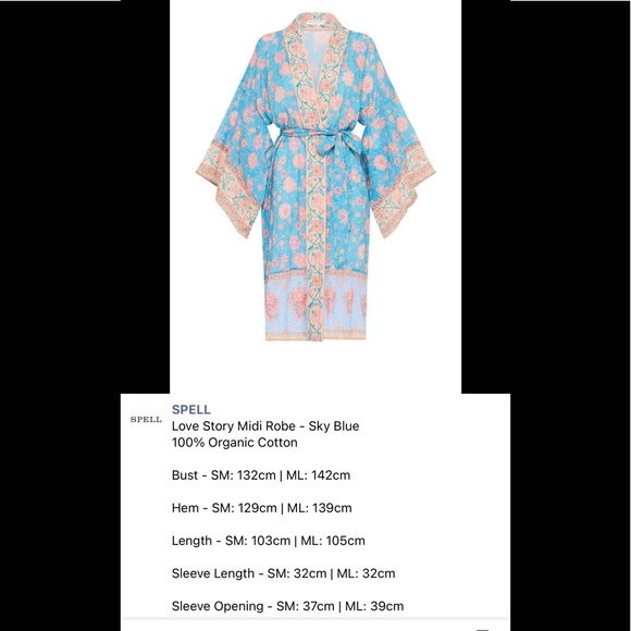 SPELL LOVE STORY ROBE - Picture 16 of 16